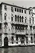 Façade du Palais Barbaro Curtis