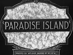 Description de l'image Paradise Island (1930) - Title.jpg.