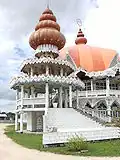 Un temple hindouiste à Paramaribo, au Suriname