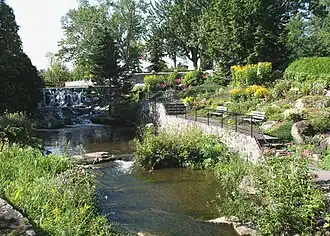 Parc des Moulinset la rivière du Berger