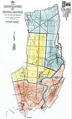 Les frontieres à 1899