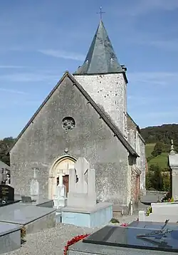 L'église Saint-Wulmer.