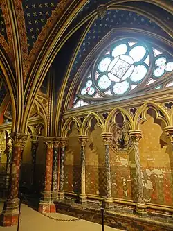 3e&nbsp;travée, côté sud.