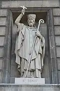 Statue de saint Denis.
