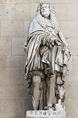 Le Nôtre (1857), Paris, palais du Louvre.