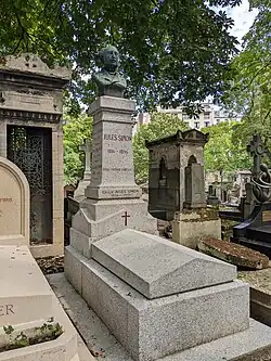 Tombe de Jules Simon et de sa famille au cimetière de Montmartre division 21