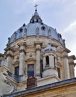 Détail extérieur du dôme.