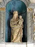 Vierge à l'Enfant de la fin du XVe siècle.