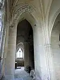 2e travée, vue vers le sud.