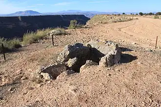 Dolmen 116, rectangulaire.