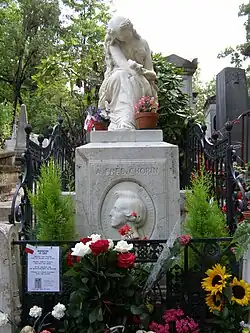 Tombe de Frédéric Chopin au cimetière Père-Lachaise