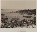 Vue d'Istanbul avec le palais de Topkapı.