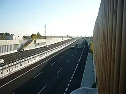 Une autoroute en Italie