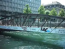 Passerelle de l'Île, quai de la Poste