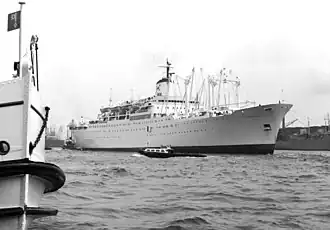 Le paquebot Pasteur (1966).