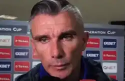 Patrice Carteron, vainqueur de la Ligue des champions de la CAF 2015