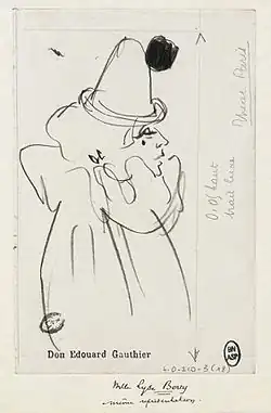 Mlle Lyse Berty, 1913.