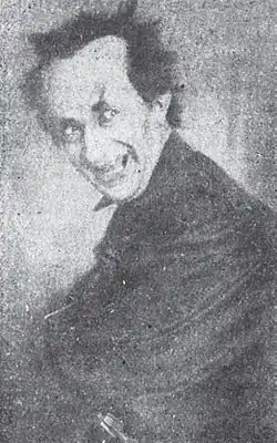 Paul Askonas tient le rôle de Drakula dans Drakula halála réalisé par Károly Lajthay (1921).