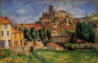 « Gardanne » (vue horizontale), 1885-1886, 64,8 x 100,3&nbsp;cm, Fondation Barnes, Philadelphie.