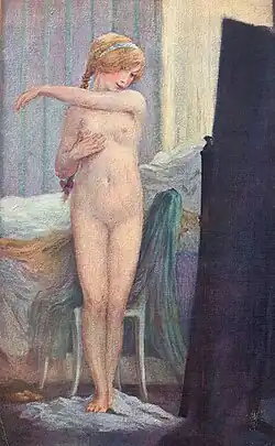 La blanche Aline, 1912. Salon de la Société Nationale des Beaux-Arts.