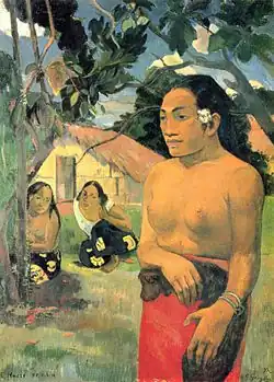 Paul Gauguin : Où vas-tu?, aujourd'hui à la Staatsgalerie, Stuttgart