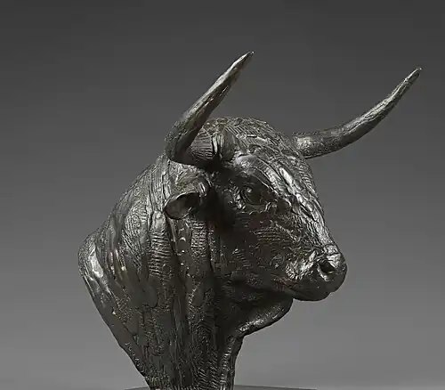 Tête de Taureau 1937. Musée des années 30 Boulogne Billancourt