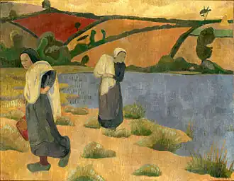Paul Sérusier : Les laveuses à la Laïta.
