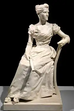 Paul Du Bois, Dame assise (1893).