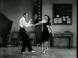Fred Astaire et Paulette Goddard