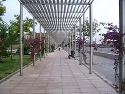 Exemple de Pergola à Valence.