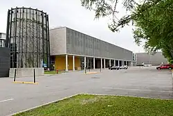 Façade ouest avec le Colosse