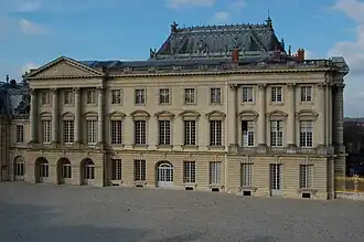 Aile Gabriel, château de Versailles.