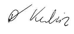 signature de Paweł Kukiz