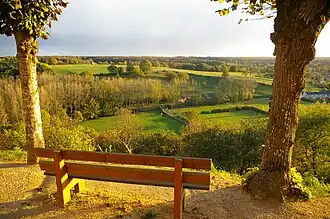 Paysage des Coëvrons.