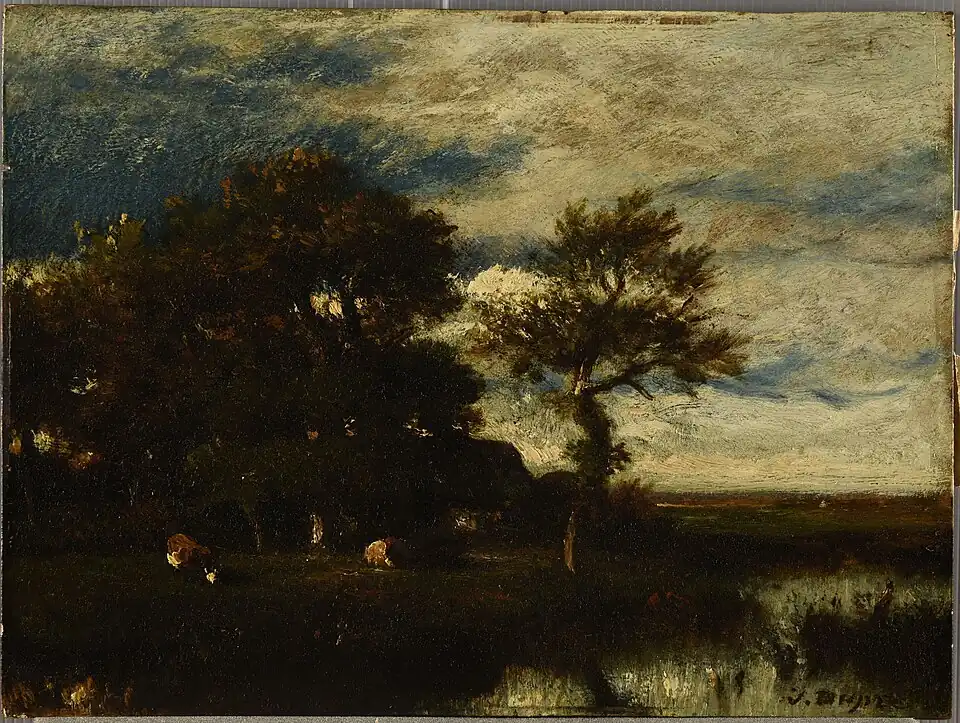 Paysage avec cours d'eau, musée des Beaux-arts de Reims