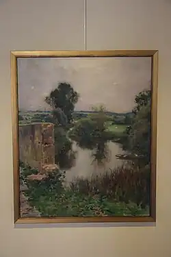 Paysage de bord de Saône (Muenier).