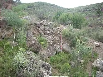 Vestiges de construction (Peñas de Béjar II)