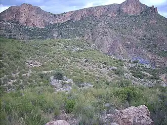 Vue générale de la zone de Peñas de Béjar II