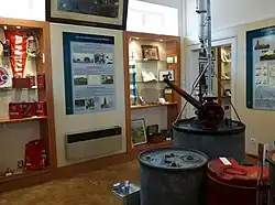 Musée français du pétrole à Merkwiller-Pechelbronn.