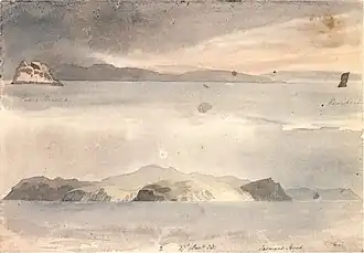 Pedra Branca and Eddistone (1823)