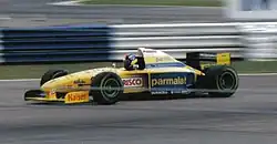 Photo de la Forti FG01-95 de Pedro Diniz à Silverstone