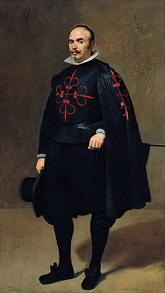 Diego Velázquez, Portrait de don Pedro de Barberana, 1632.