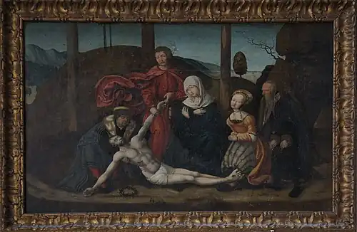 Déposition de la Croix de 1415, école française.