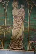Fresque dans la chapelle.