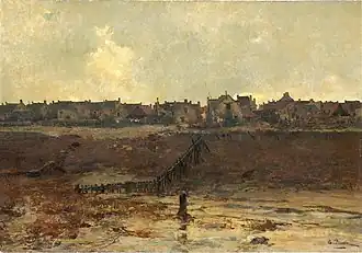 Grandcamp vu de la plage, Paris, musée d'Orsay.