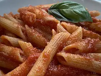 Image illustrative de l’article Sauce arrabbiata