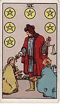 Six of Pentacles