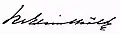 Signature de Per Edvin Sköld