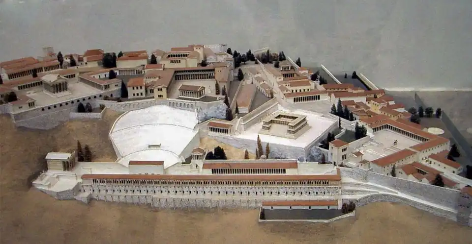 maquette de la cité