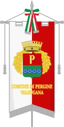 Drapeau de Pergine Valsugana